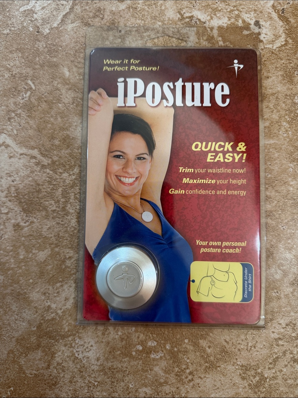 Wearable Posture Trainer - Silver